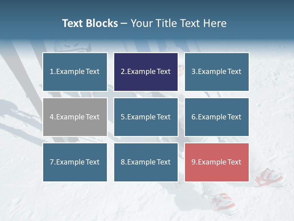 Exercising Tirol Girl PowerPoint Template