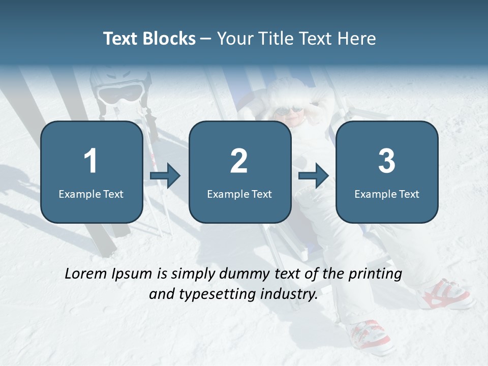 Exercising Tirol Girl PowerPoint Template