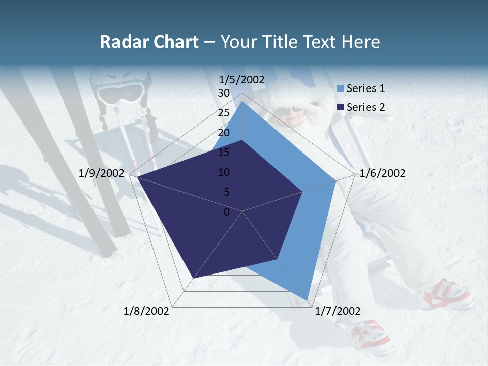Exercising Tirol Girl PowerPoint Template
