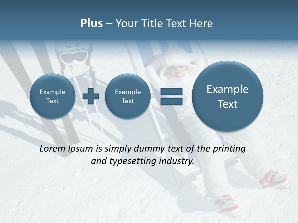 Exercising Tirol Girl PowerPoint Template