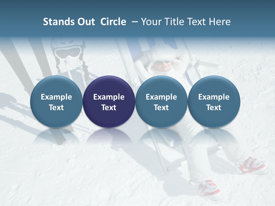 Exercising Tirol Girl PowerPoint Template