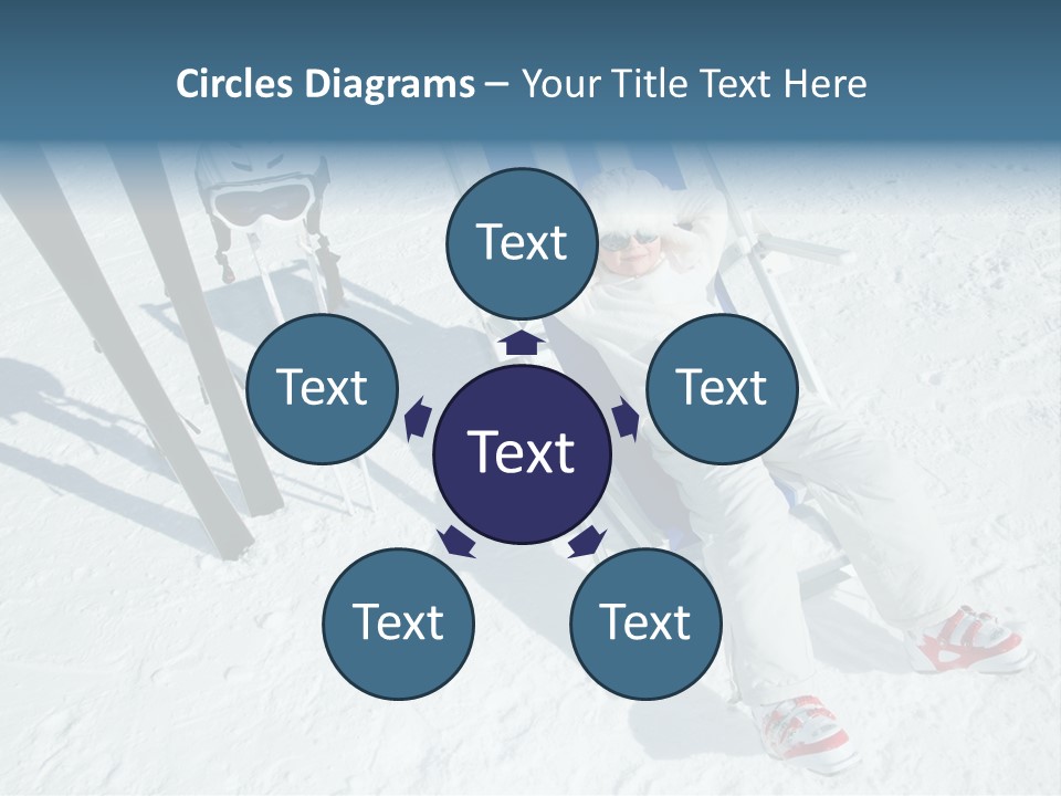 Exercising Tirol Girl PowerPoint Template