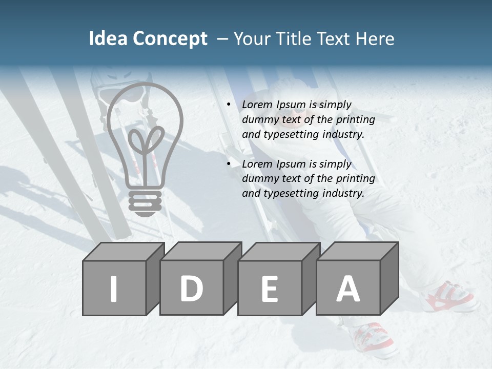 Exercising Tirol Girl PowerPoint Template