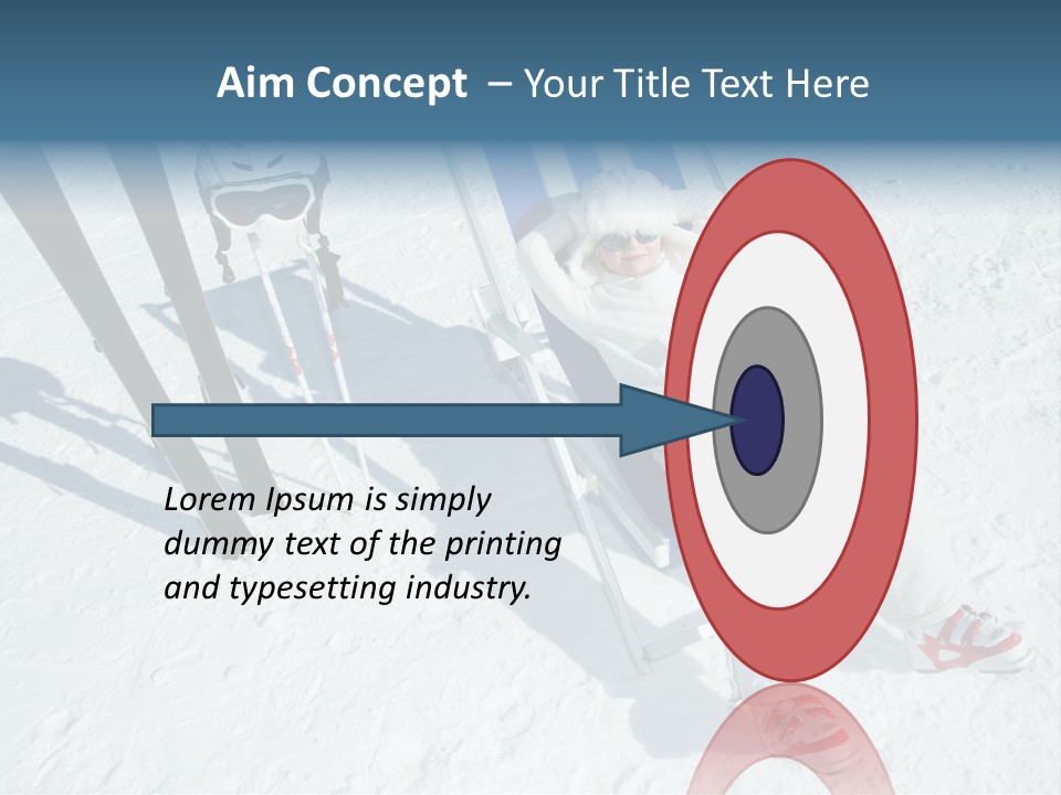 Exercising Tirol Girl PowerPoint Template