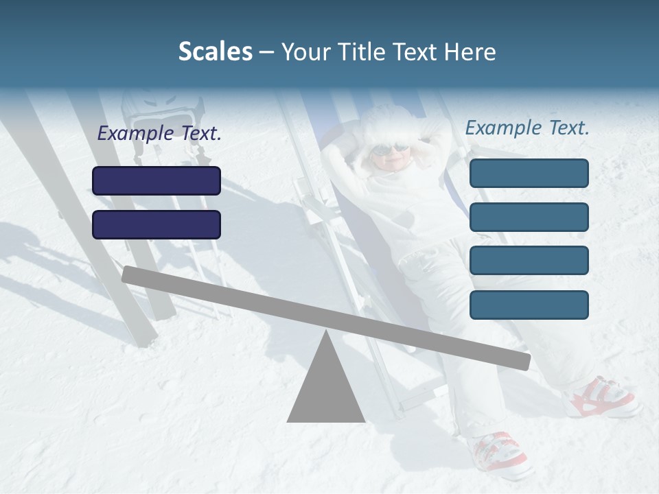 Exercising Tirol Girl PowerPoint Template