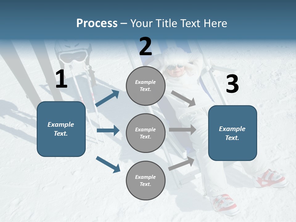 Exercising Tirol Girl PowerPoint Template