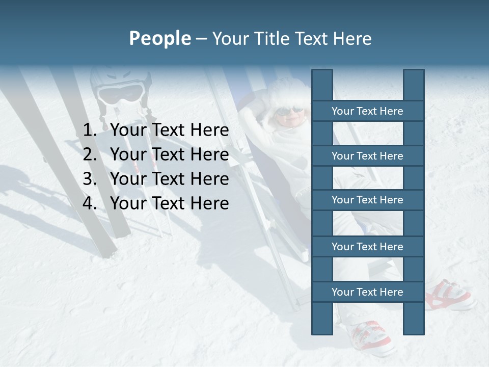 Exercising Tirol Girl PowerPoint Template