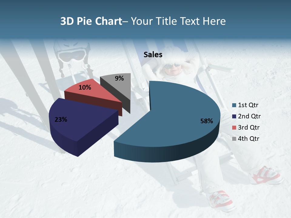 Exercising Tirol Girl PowerPoint Template
