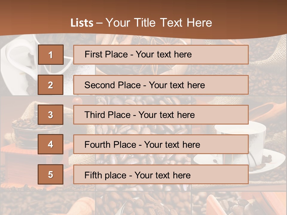 Taste Life Background PowerPoint Template