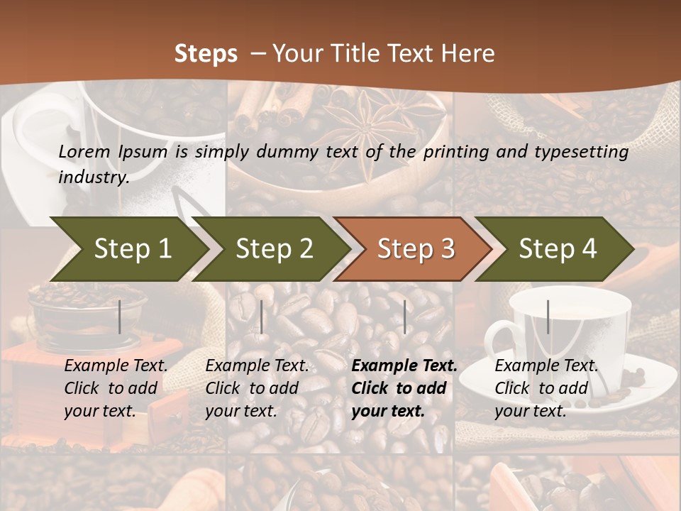 Taste Life Background PowerPoint Template