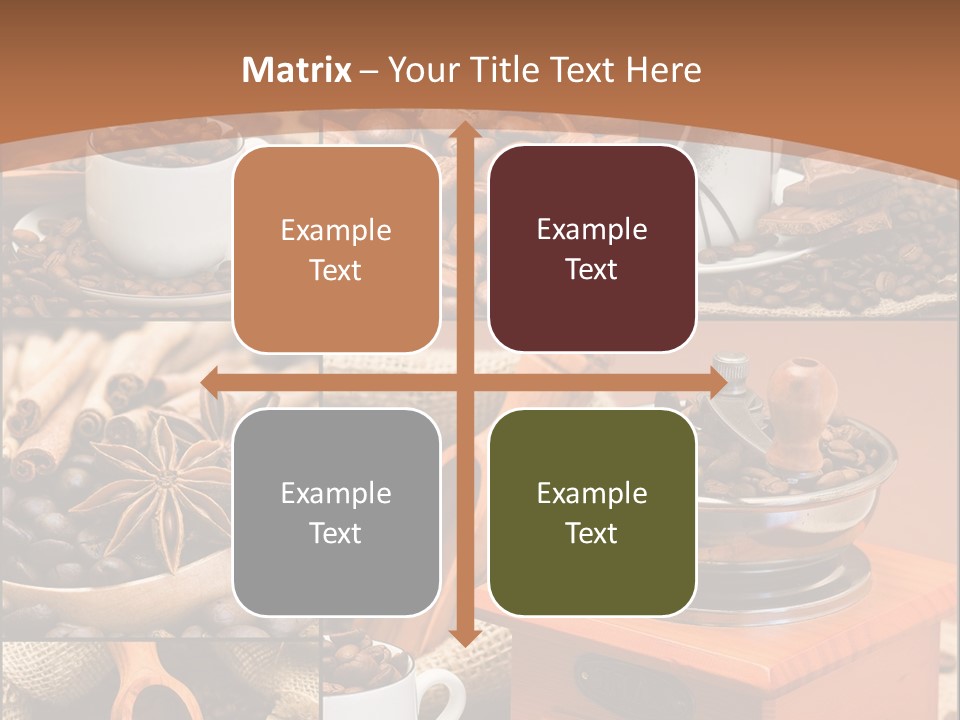 Roasted Beverage Style PowerPoint Template