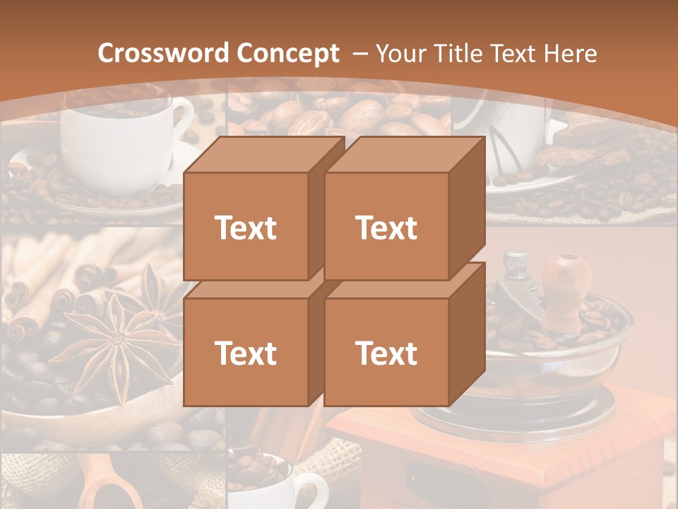 Roasted Beverage Style PowerPoint Template