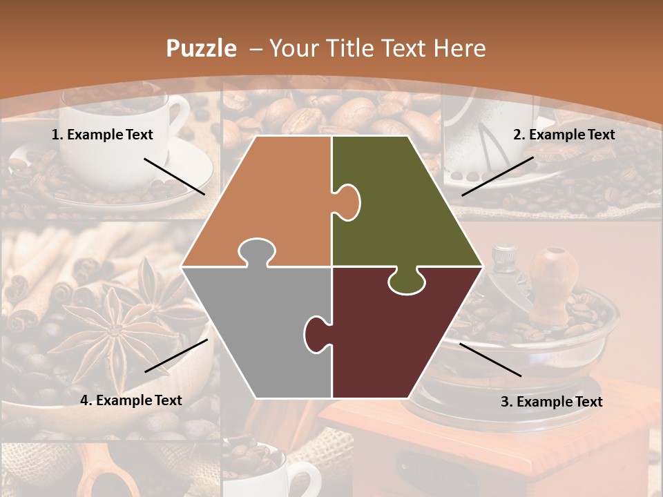 Roasted Beverage Style PowerPoint Template