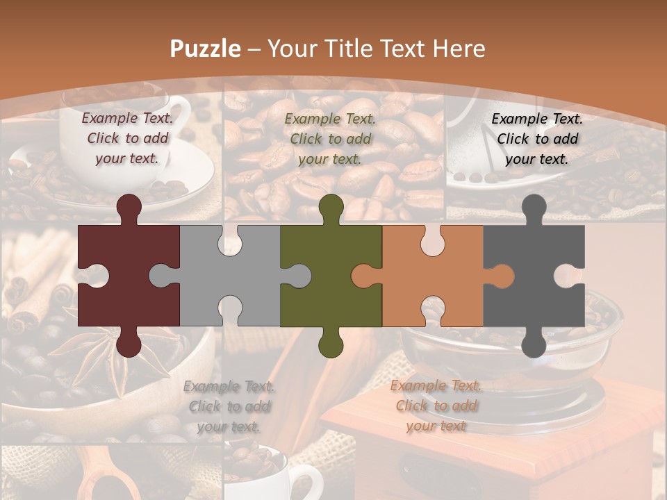 Roasted Beverage Style PowerPoint Template