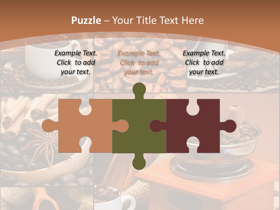 Roasted Beverage Style PowerPoint Template