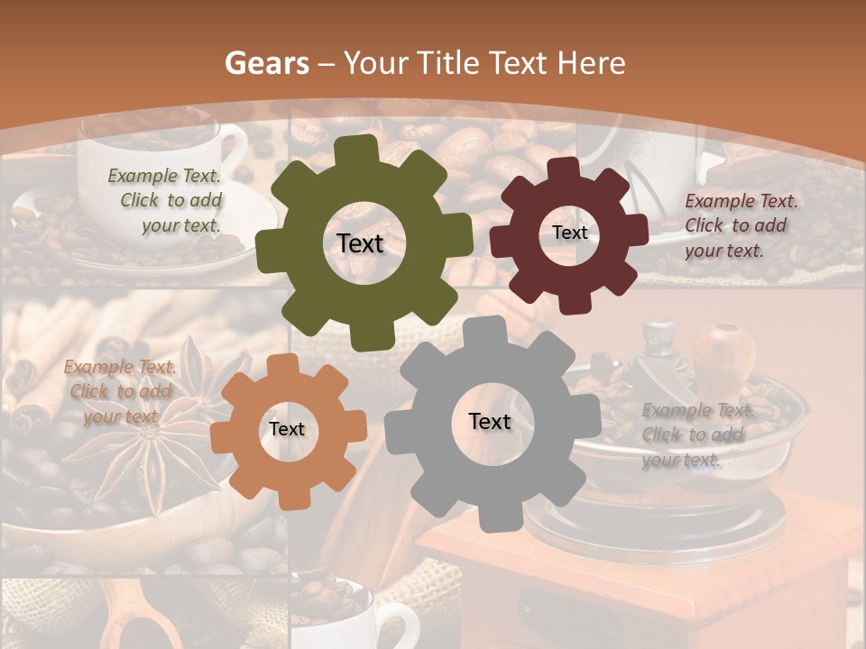 Roasted Beverage Style PowerPoint Template