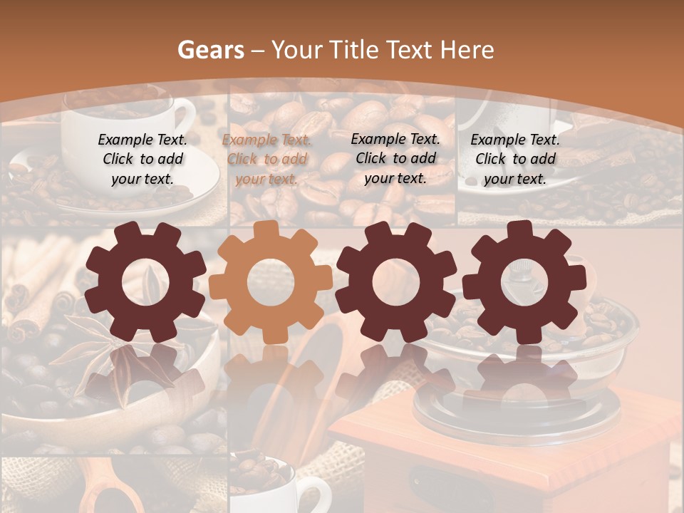 Roasted Beverage Style PowerPoint Template