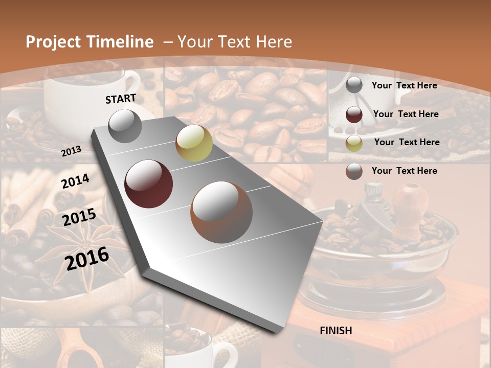 Roasted Beverage Style PowerPoint Template