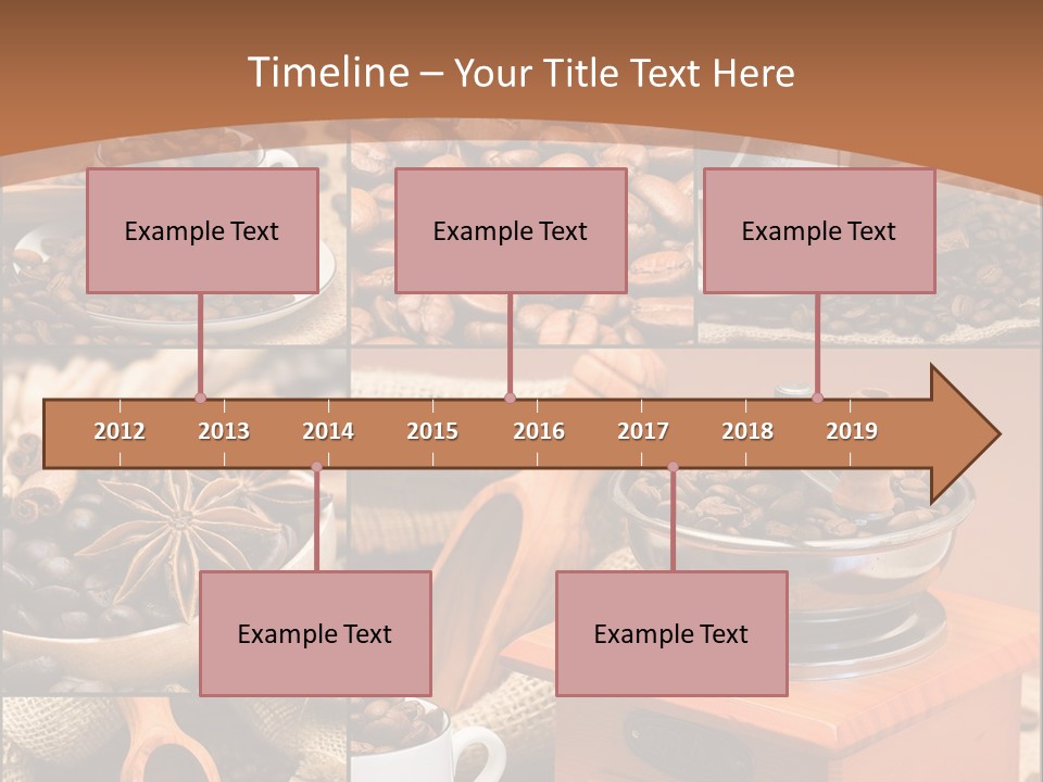 Roasted Beverage Style PowerPoint Template