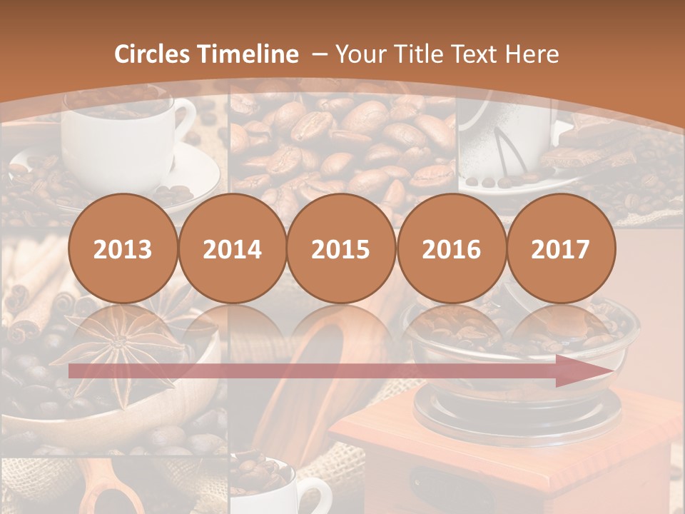 Roasted Beverage Style PowerPoint Template