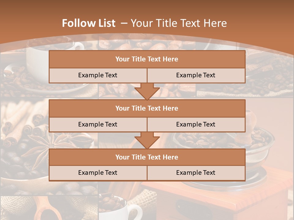 Roasted Beverage Style PowerPoint Template