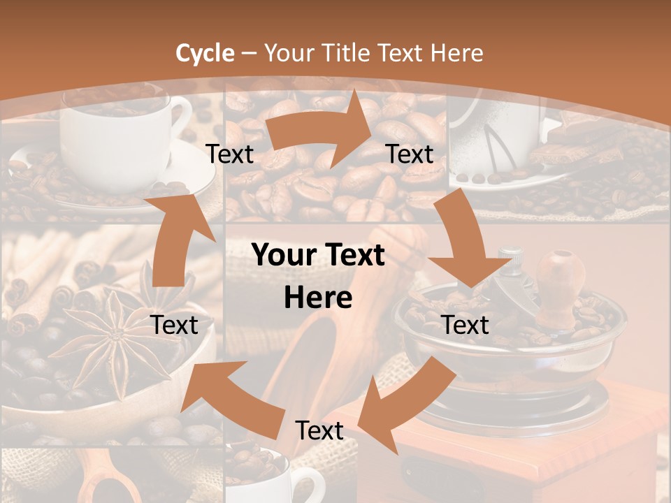 Roasted Beverage Style PowerPoint Template