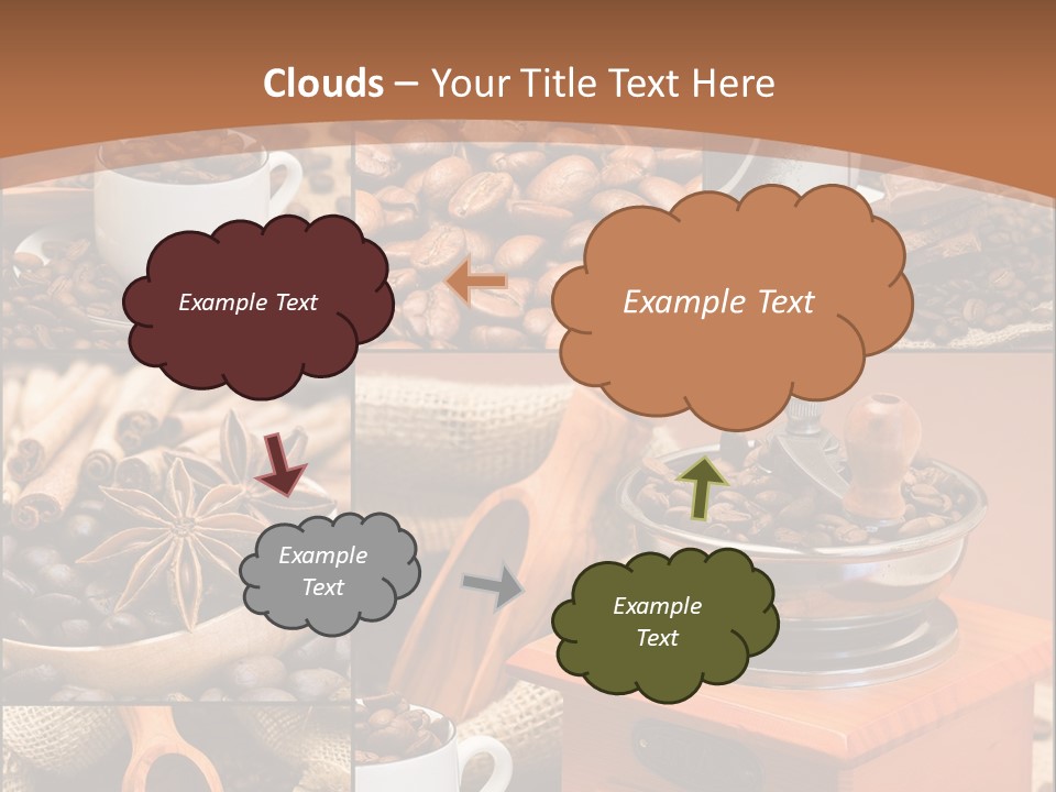 Roasted Beverage Style PowerPoint Template