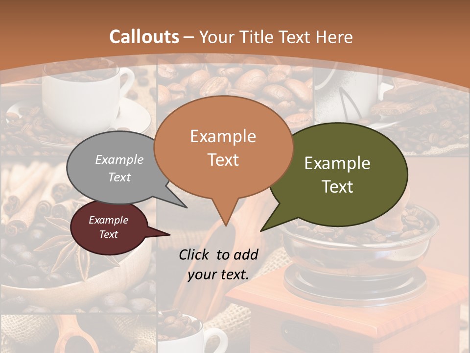 Roasted Beverage Style PowerPoint Template