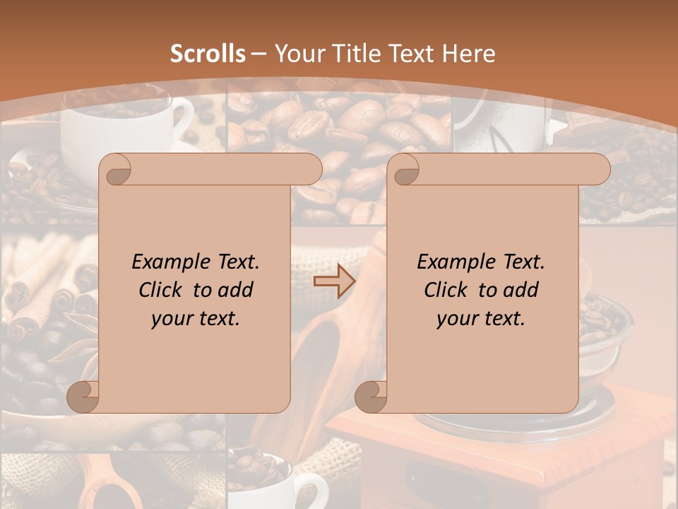 Roasted Beverage Style PowerPoint Template