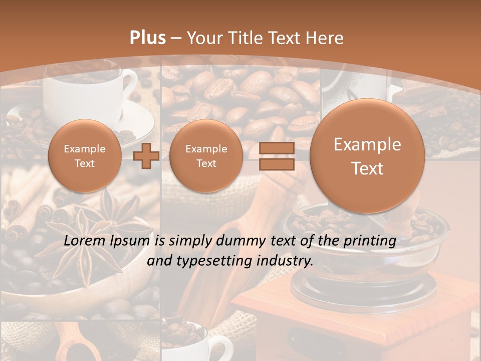 Roasted Beverage Style PowerPoint Template