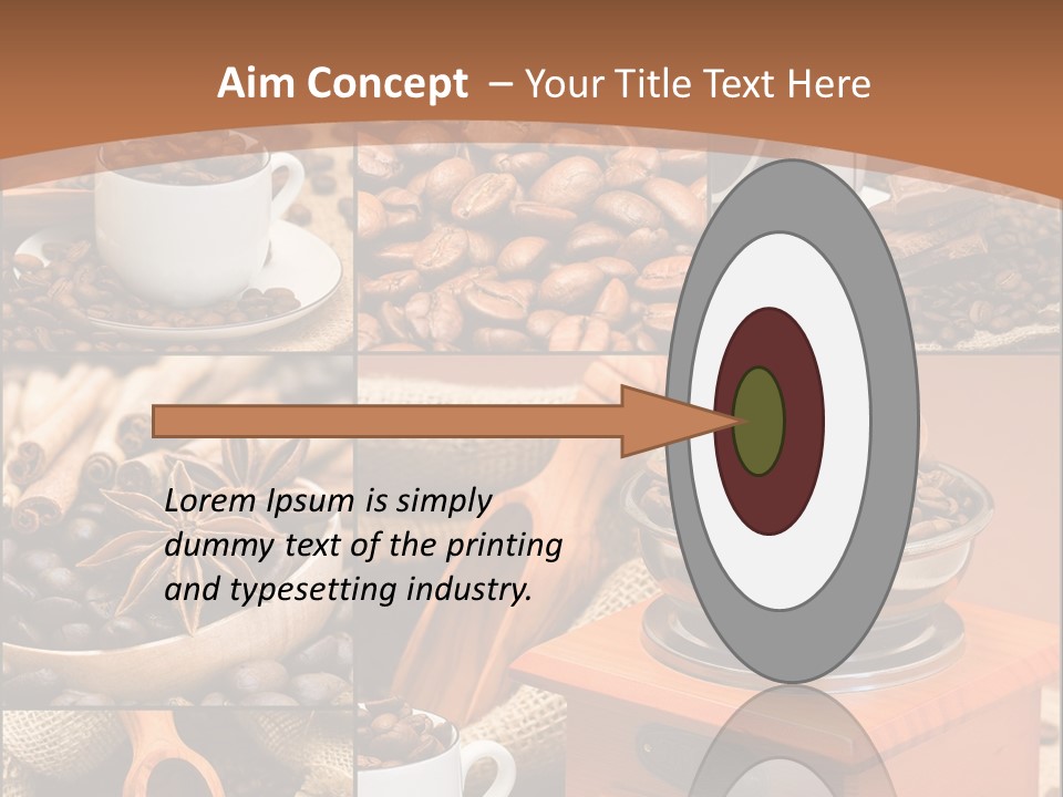 Roasted Beverage Style PowerPoint Template