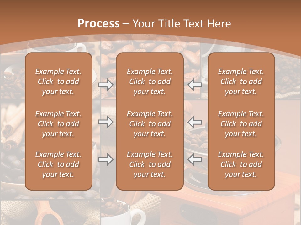 Roasted Beverage Style PowerPoint Template