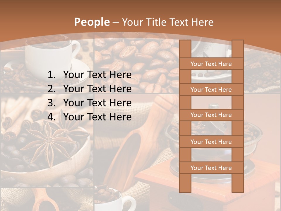 Roasted Beverage Style PowerPoint Template