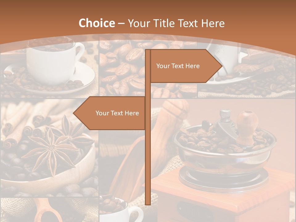 Roasted Beverage Style PowerPoint Template