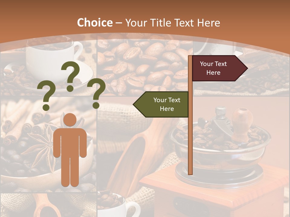 Roasted Beverage Style PowerPoint Template