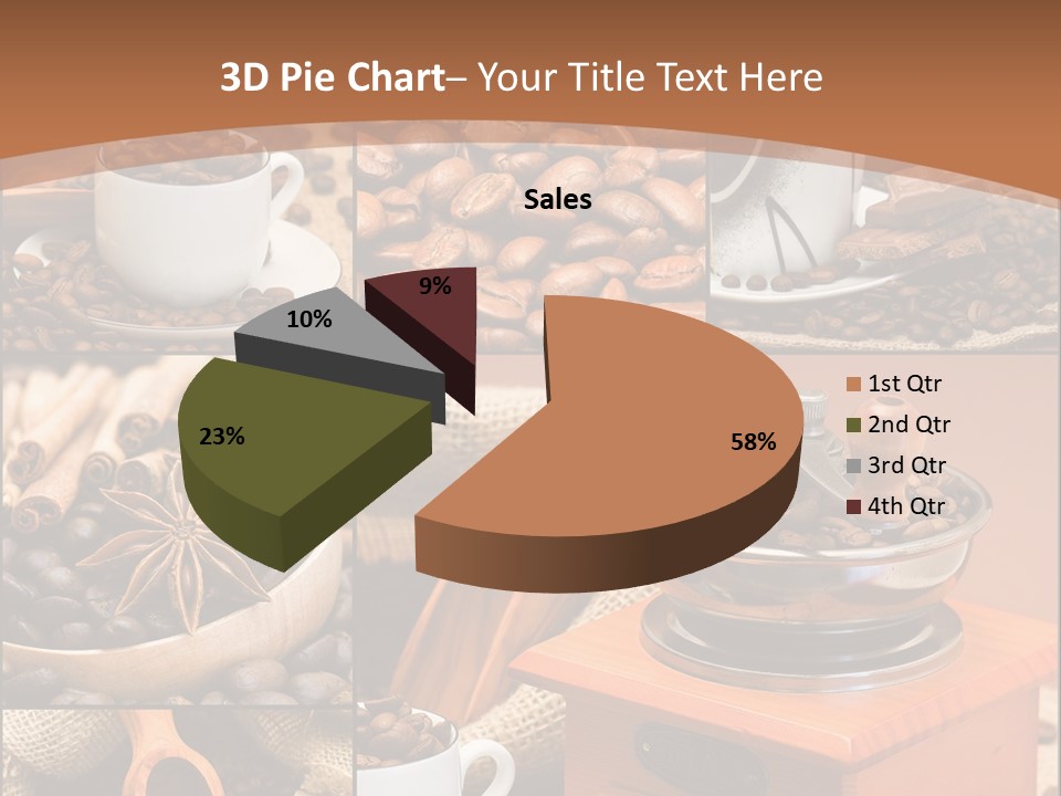 Roasted Beverage Style PowerPoint Template