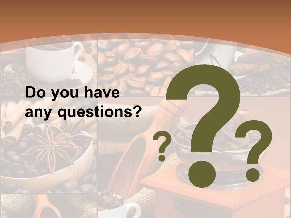 Roasted Beverage Style PowerPoint Template