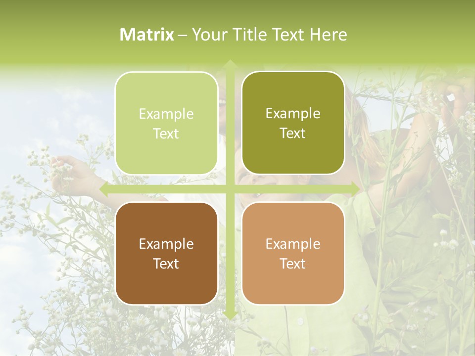 Person Son Beautiful PowerPoint Template