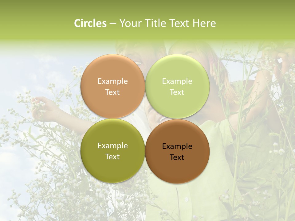 Person Son Beautiful PowerPoint Template