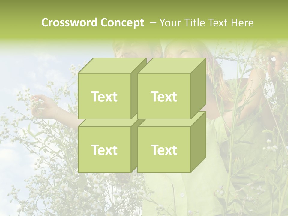 Person Son Beautiful PowerPoint Template