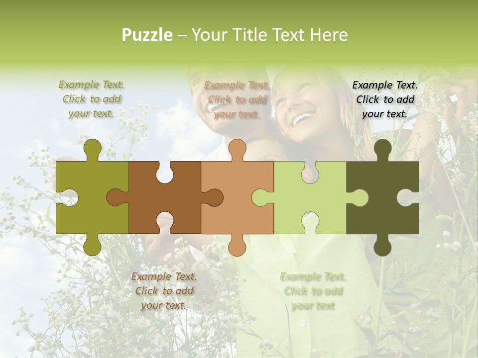 Person Son Beautiful PowerPoint Template