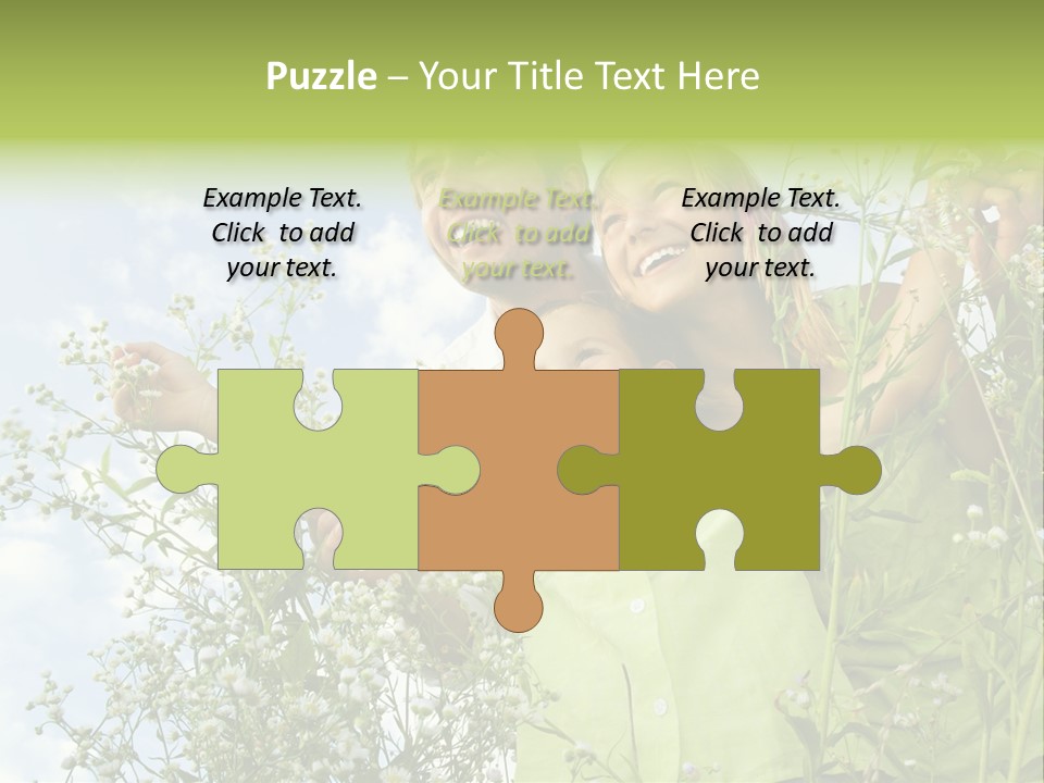 Person Son Beautiful PowerPoint Template