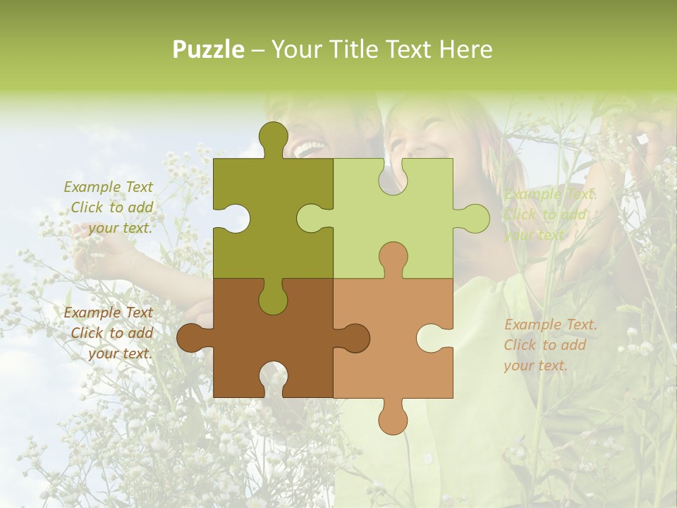 Person Son Beautiful PowerPoint Template