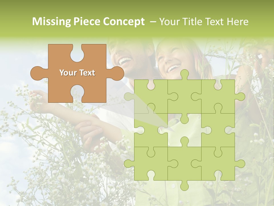 Person Son Beautiful PowerPoint Template