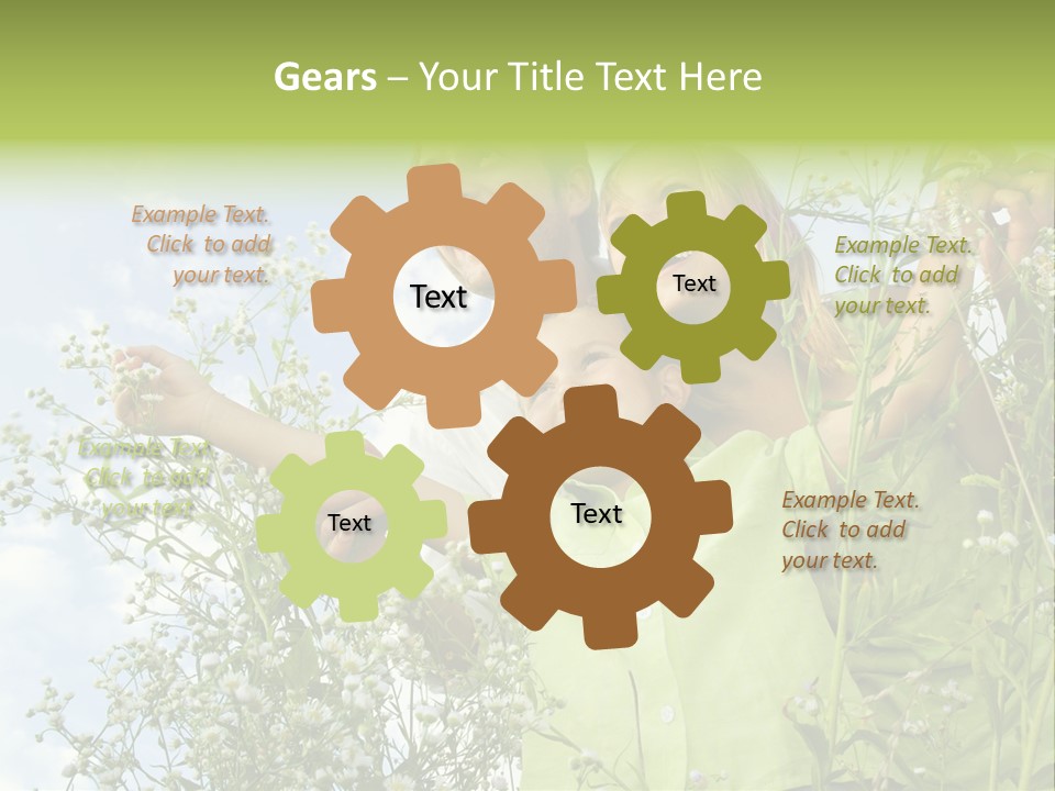 Person Son Beautiful PowerPoint Template