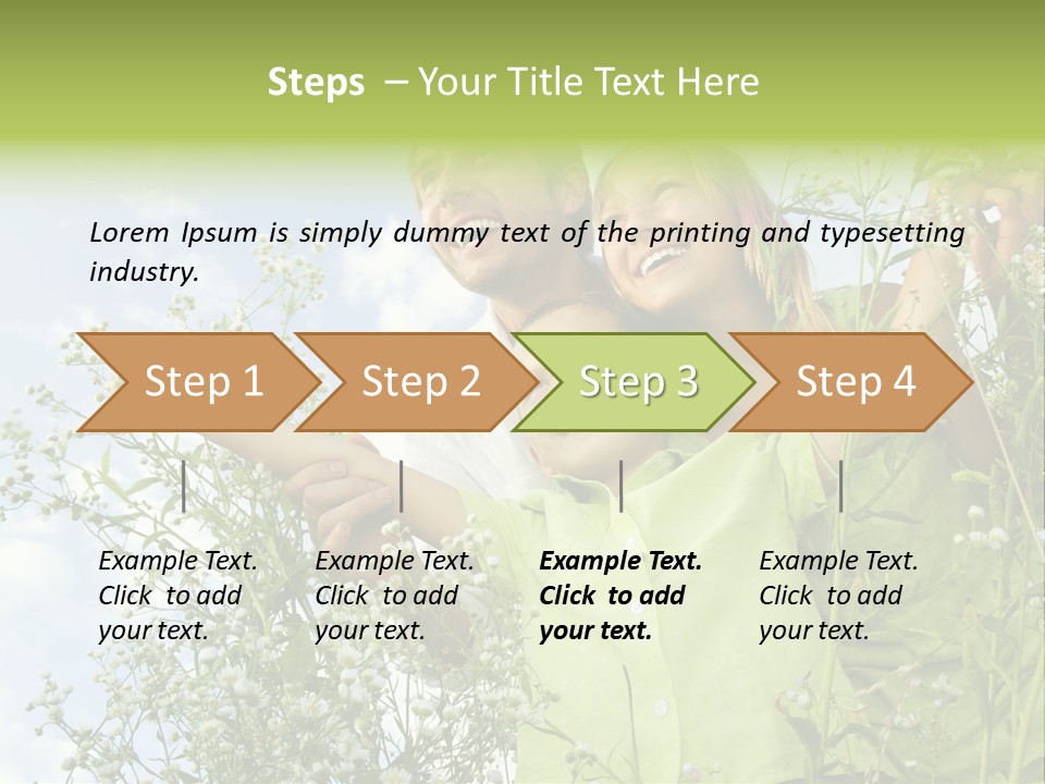 Person Son Beautiful PowerPoint Template