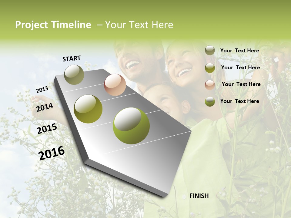 Person Son Beautiful PowerPoint Template