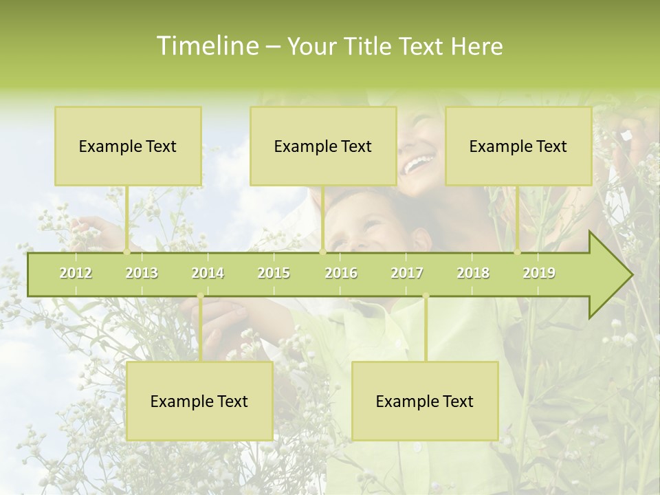 Person Son Beautiful PowerPoint Template