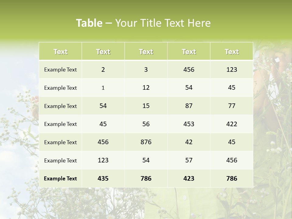 Person Son Beautiful PowerPoint Template