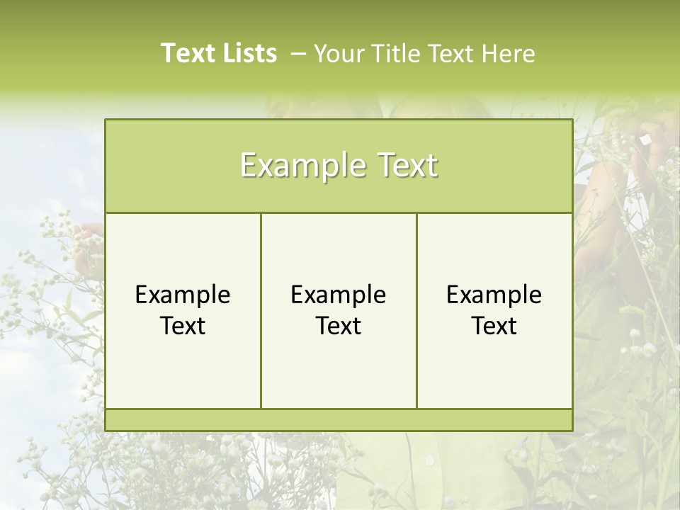 Person Son Beautiful PowerPoint Template